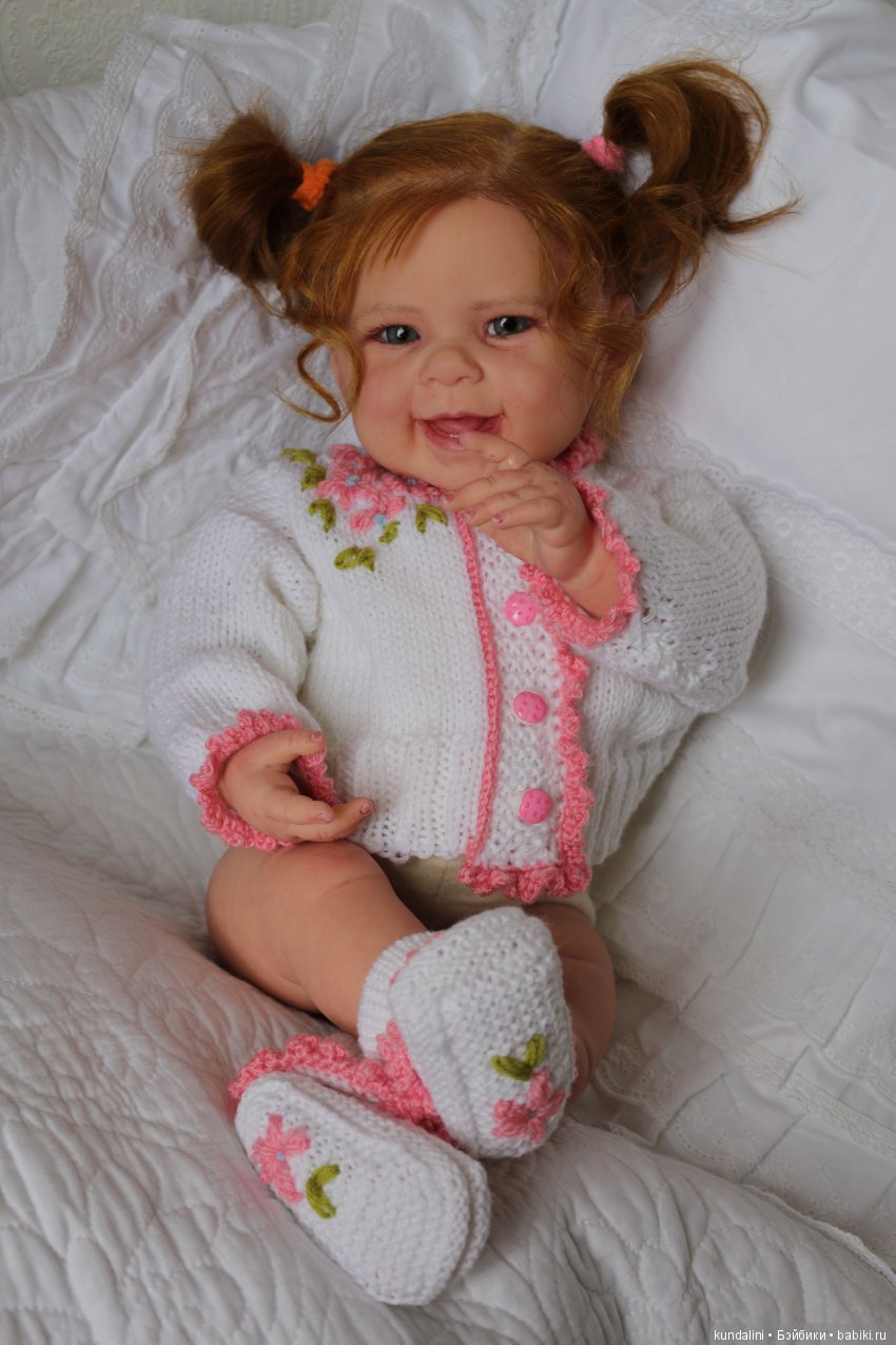 Рыжая, как апельсин — Куклы Реборн (Reborn): работы мастеров (фото 4)