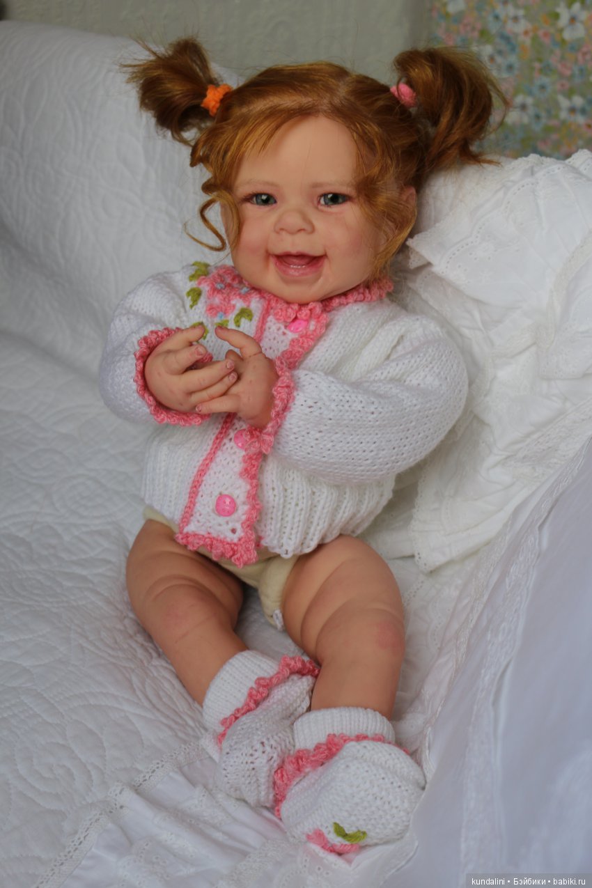 Рыжая, как апельсин — Куклы Реборн (Reborn): работы мастеров (фото 9)