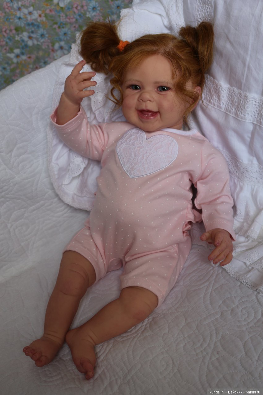 Рыжая, как апельсин — Куклы Реборн (Reborn): работы мастеров (фото 10)