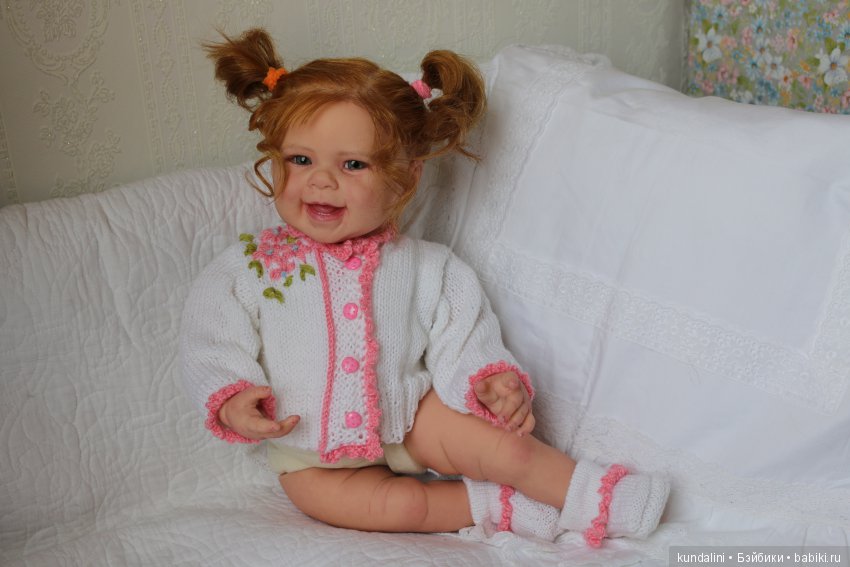 Рыжая, как апельсин — Куклы Реборн (Reborn): работы мастеров (фото 6)