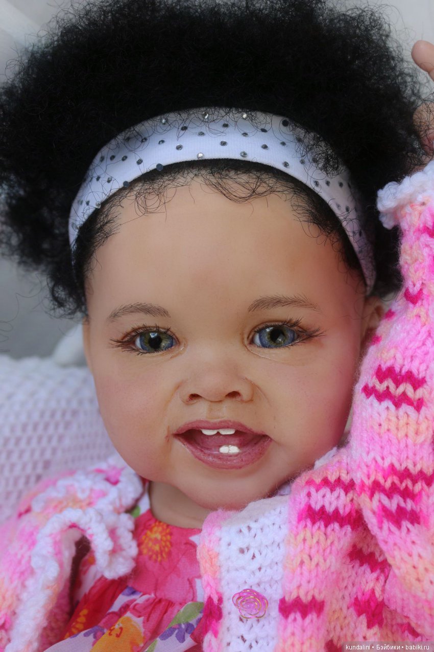 Мулаточка Мия — Куклы Реборн (Reborn): работы мастеров