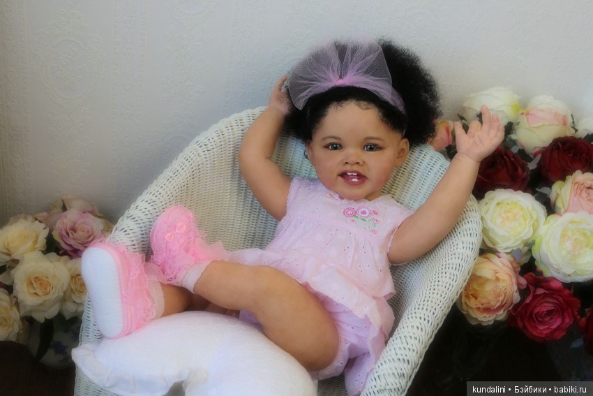 Мулаточка Мия — Куклы Реборн (Reborn): работы мастеров