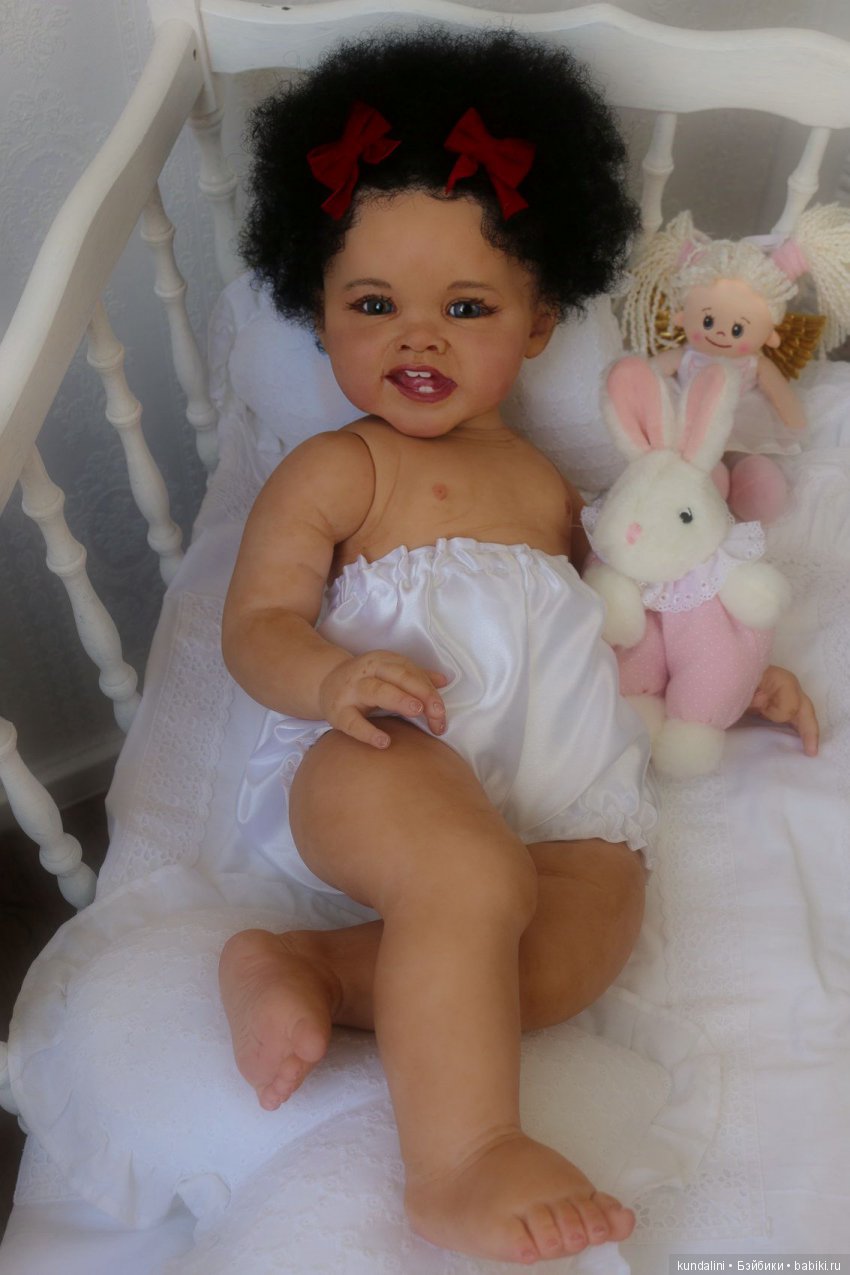 Мулаточка Мия — Куклы Реборн (Reborn): работы мастеров (фото 9)