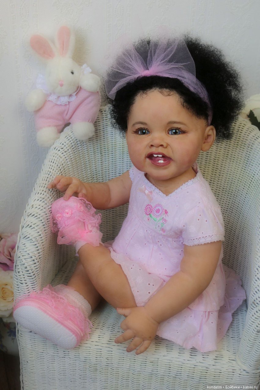 Мулаточка Мия — Куклы Реборн (Reborn): работы мастеров