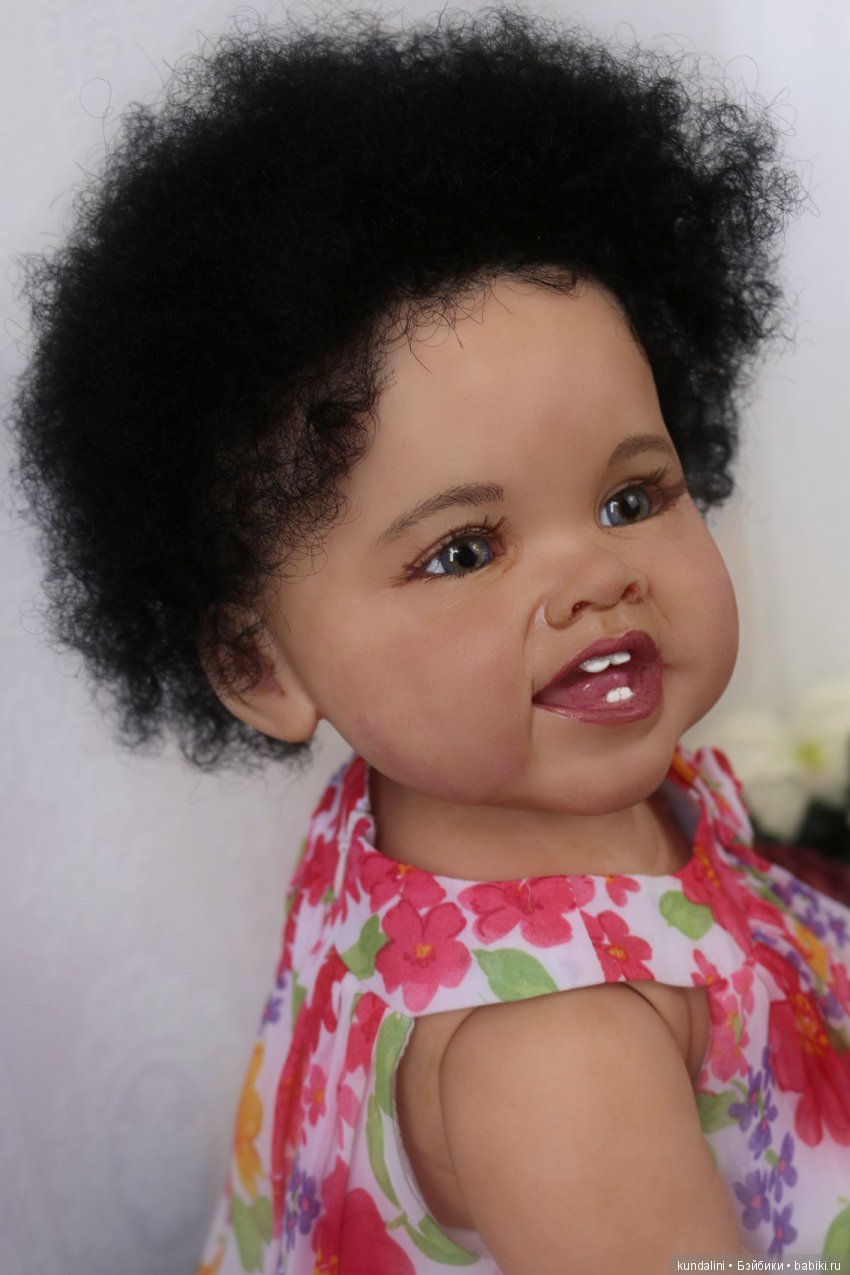 Мулаточка Мия — Куклы Реборн (Reborn): работы мастеров