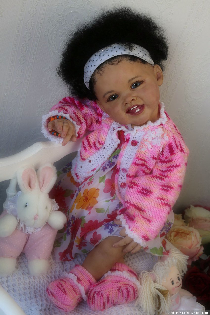 Мулаточка Мия — Куклы Реборн (Reborn): работы мастеров