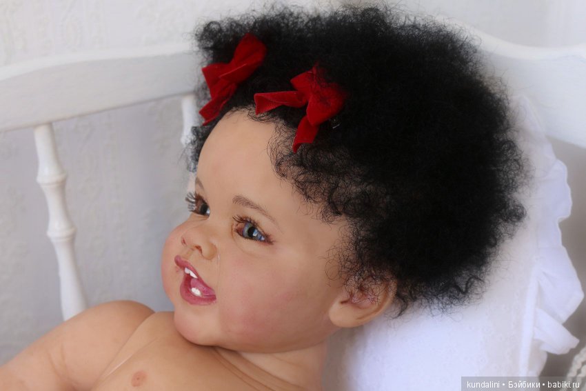 Мулаточка Мия — Куклы Реборн (Reborn): работы мастеров