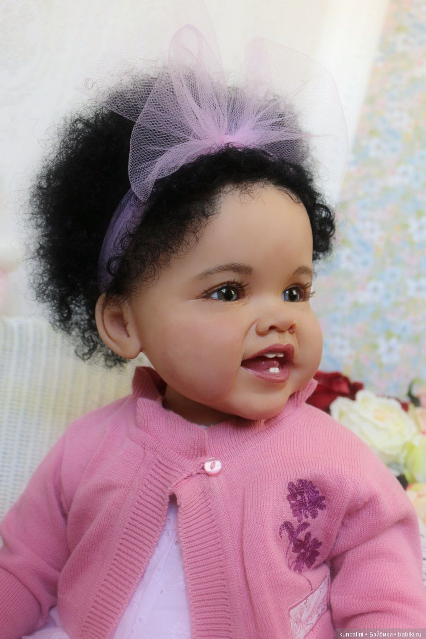 Мулаточка Мия — Куклы Реборн (Reborn): работы мастеров