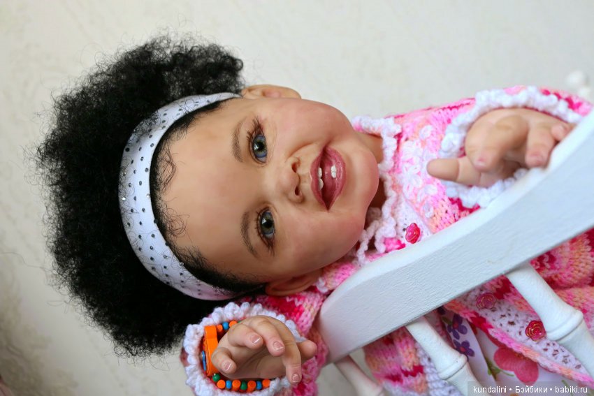 Мулаточка Мия — Куклы Реборн (Reborn): работы мастеров