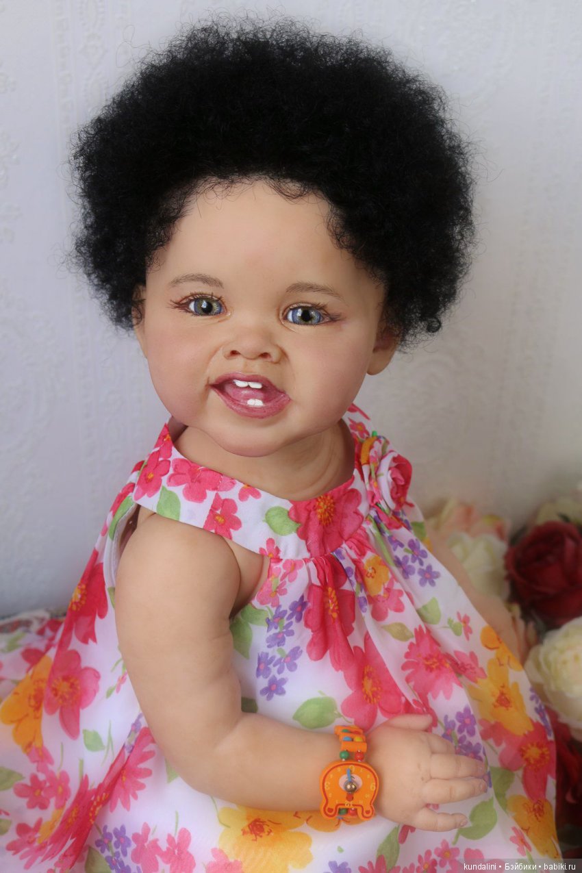 Мулаточка Мия — Куклы Реборн (Reborn): работы мастеров