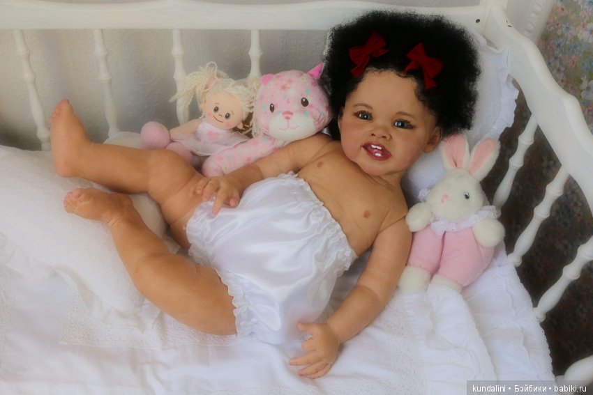 Мулаточка Мия — Куклы Реборн (Reborn): работы мастеров