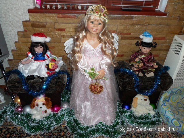 Тринити встречает Снегурочку