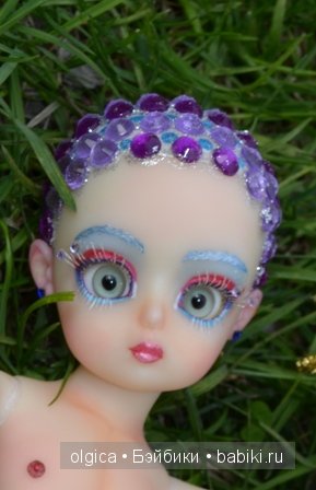 Мой првый мейк-ап для моей первой БЖД