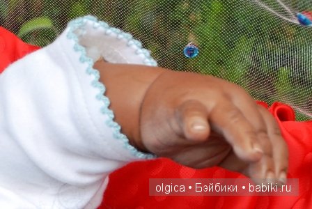 Арабская принцесса Жасмин - реборн Ольги Матковской, или новый образ старой куклы (фото 10)