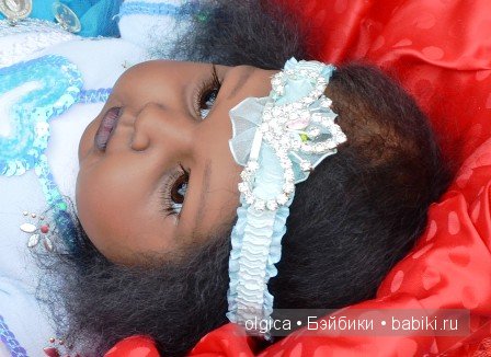 Арабская принцесса Жасмин - реборн Ольги Матковской, или новый образ старой куклы (фото 3)