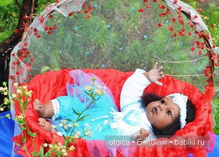 Арабская принцесса Жасмин - реборн Ольги Матковской, или новый образ старой куклы