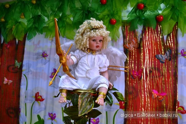 В наши райские кущи прилетел Купидон. Куклы FayZah Spanos (фото 4)