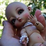 Новый мейк, парик и наряд для BJD Няшечки своими руками