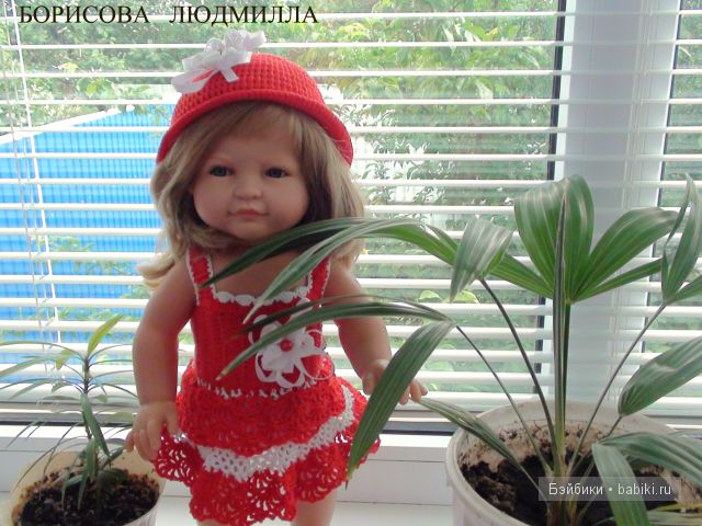 платье кукле