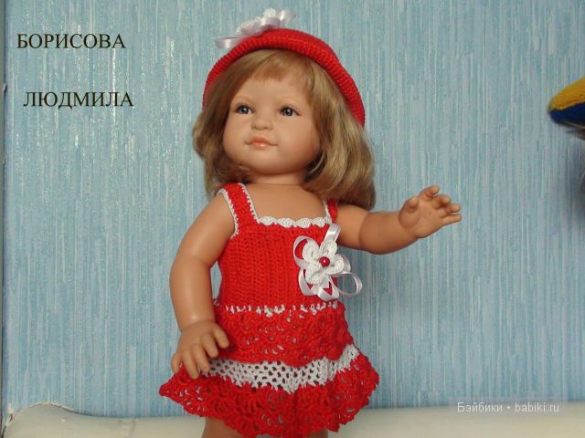 платье кукле