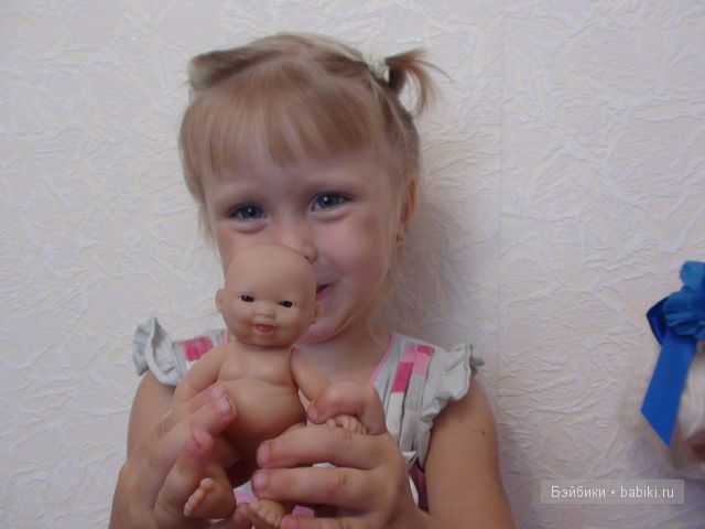 Приехала моя куколка Galoob Baby Face Doll (фото 7)
