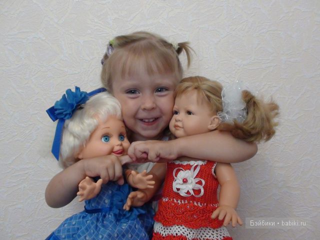 Приехала моя куколка Galoob Baby Face Doll (фото 3)