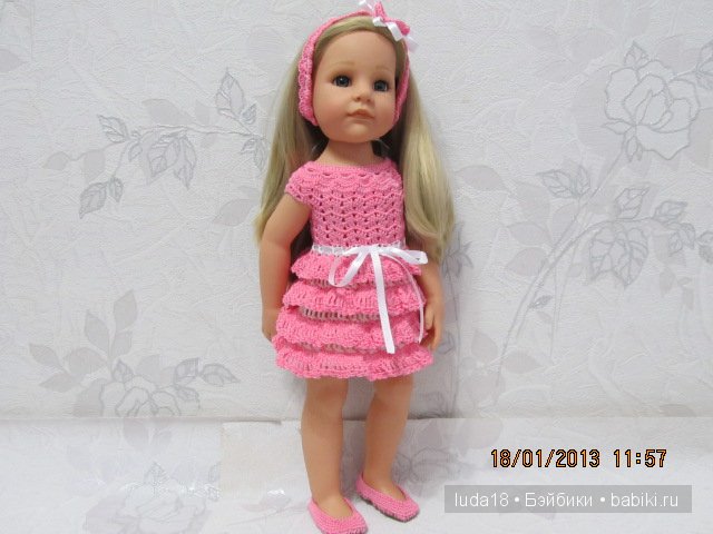 Новые наряды для кукол Готц (фото 4)