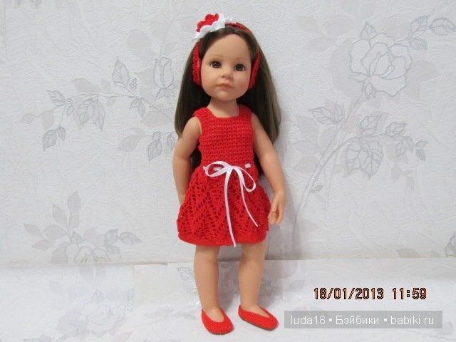Новые наряды для кукол Готц (фото 5)