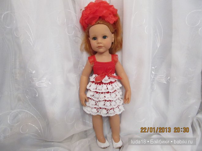 Наш новый наряд — Куклы Gotz (Готц): Ханна (фото 4)