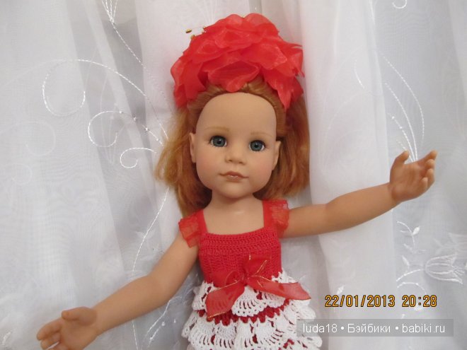 Наш новый наряд — Куклы Gotz (Готц): Ханна (фото 5)