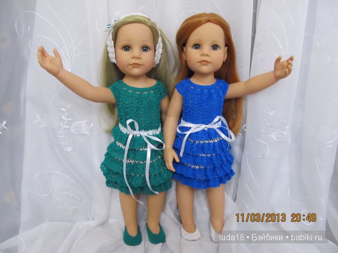 Новые наряды. Одежда для кукол готц (фото 9)