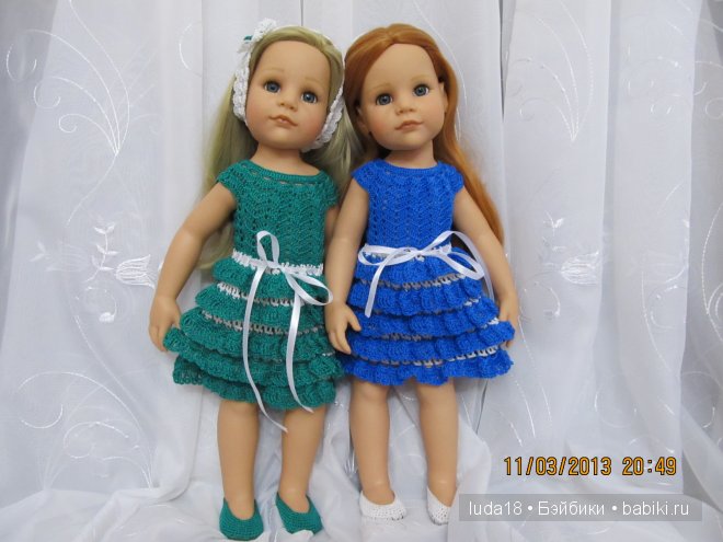 Новые наряды. Одежда для кукол готц (фото 8)