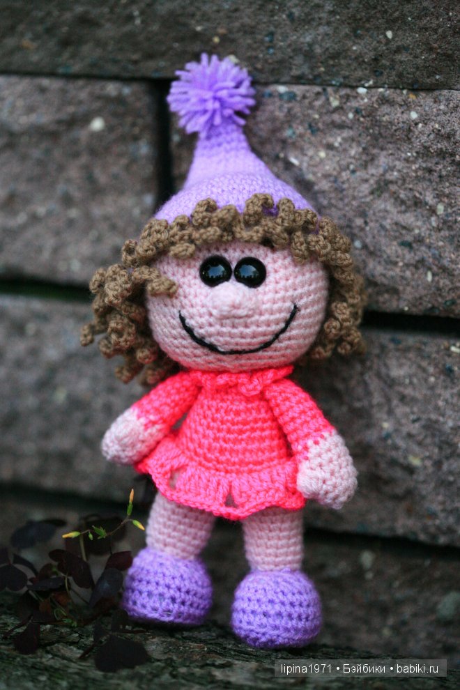 Вязанная авторская игрушка