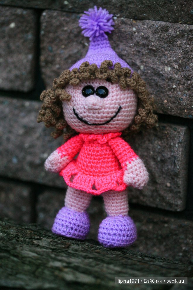 Вязанная авторская игрушка