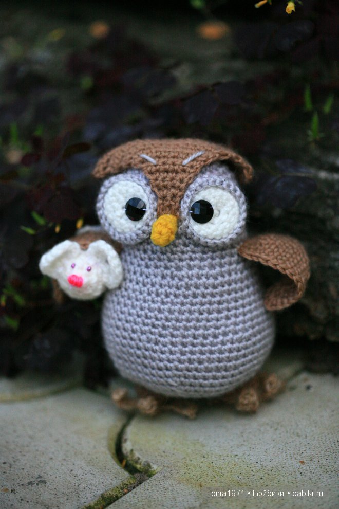 Вязанная авторская игрушка