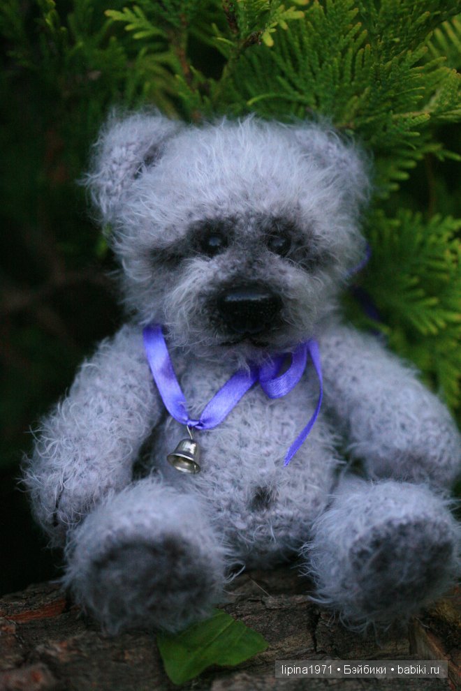 Мишек становится больше - игрушка вязанная (фото 3)