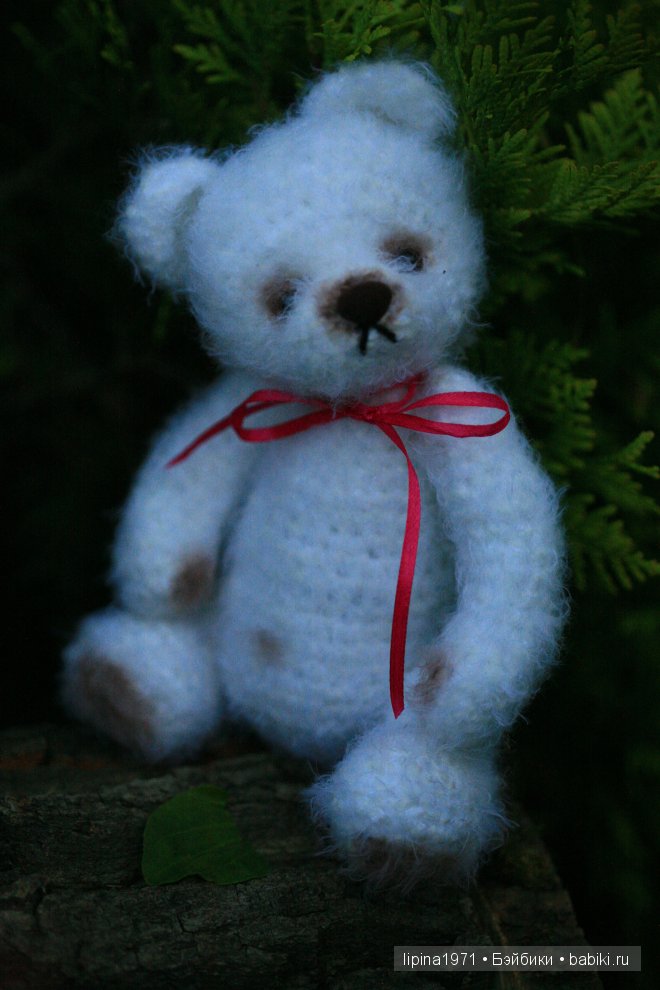 Мишек становится больше - игрушка вязанная (фото 10)