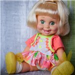 Лучик. So Happy Mia by Galoob baby face