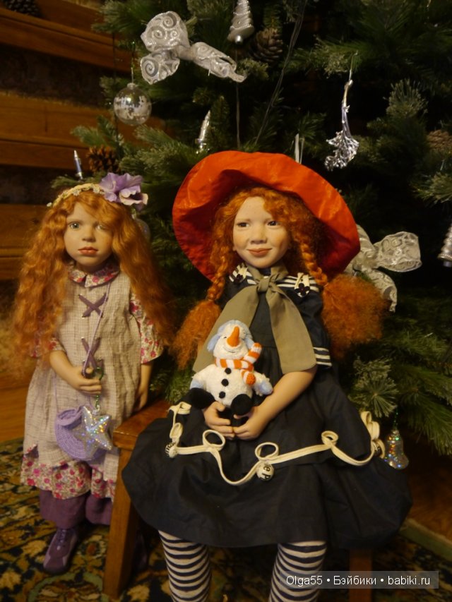 Предновогодние зарисовки. Коллекционные куклы от Nicole Marschollek Menzner Zwergnase (фото 2)