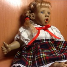 Испанская виниловая характерная кукла фирмы PANRE