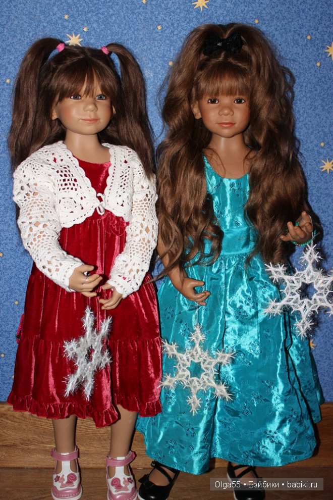 Переодевалочки Химочек в преддверии Нового года