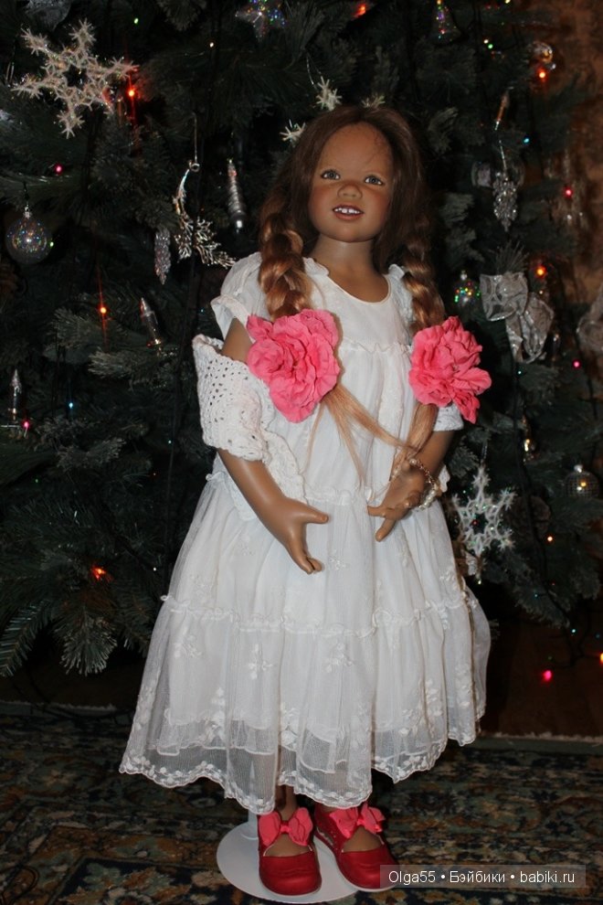 Рождественская фотосессия Фиммидеток. Куклы Annette Himstedt