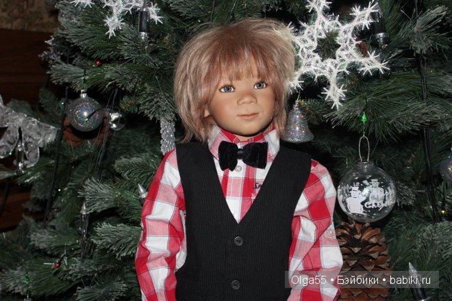 Рождественская фотосессия Фиммидеток. Куклы Annette Himstedt