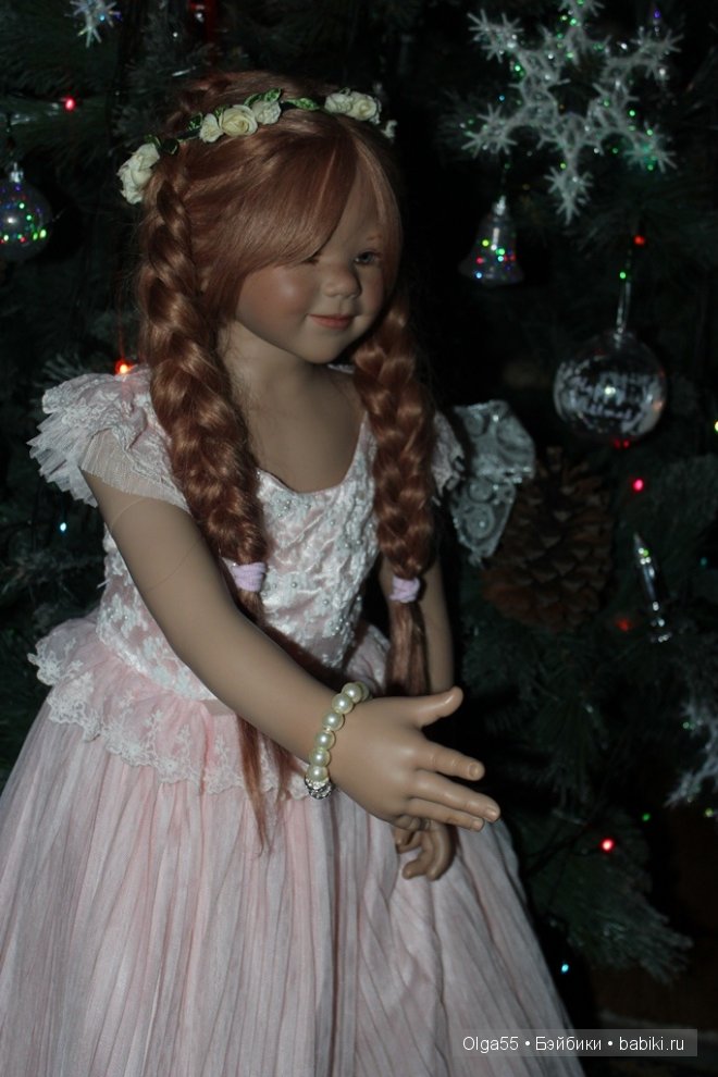 Рождественская фотосессия Фиммидеток. Куклы Annette Himstedt