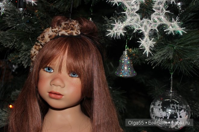Рождественская фотосессия Фиммидеток. Куклы Annette Himstedt