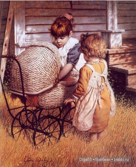 Мир детства в картинах Jim Daly (фото 8)