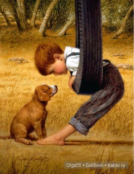 Мир детства в картинах Jim Daly