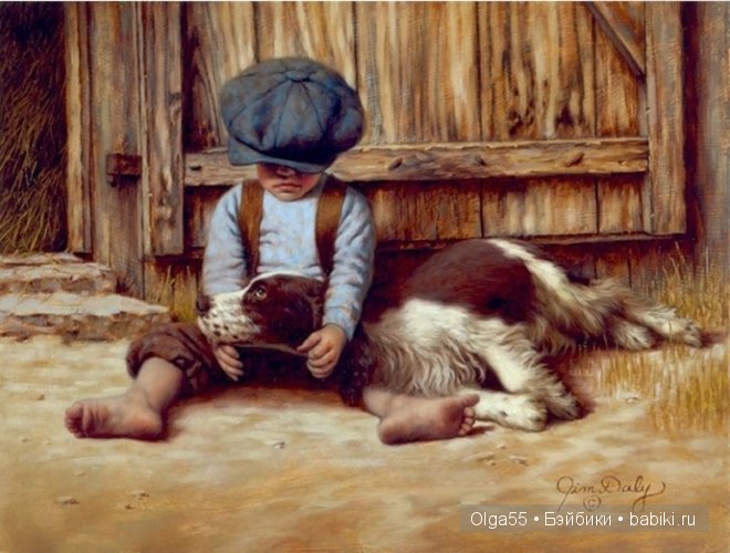 Мир детства в картинах Jim Daly