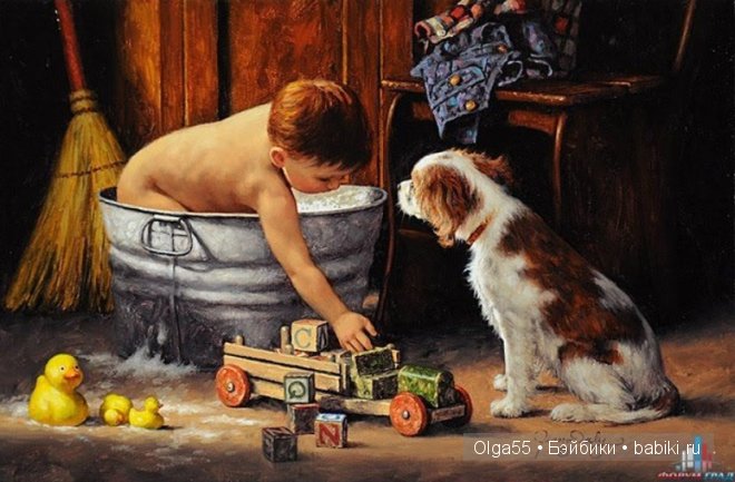 Мир детства в картинах Jim Daly