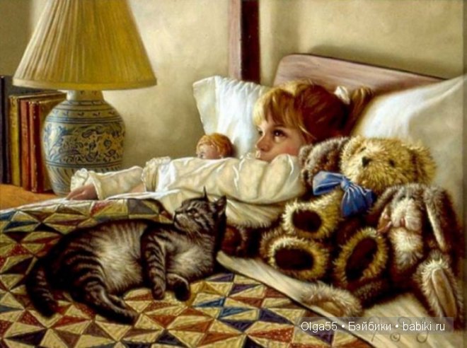 Мир детства в картинах Jim Daly